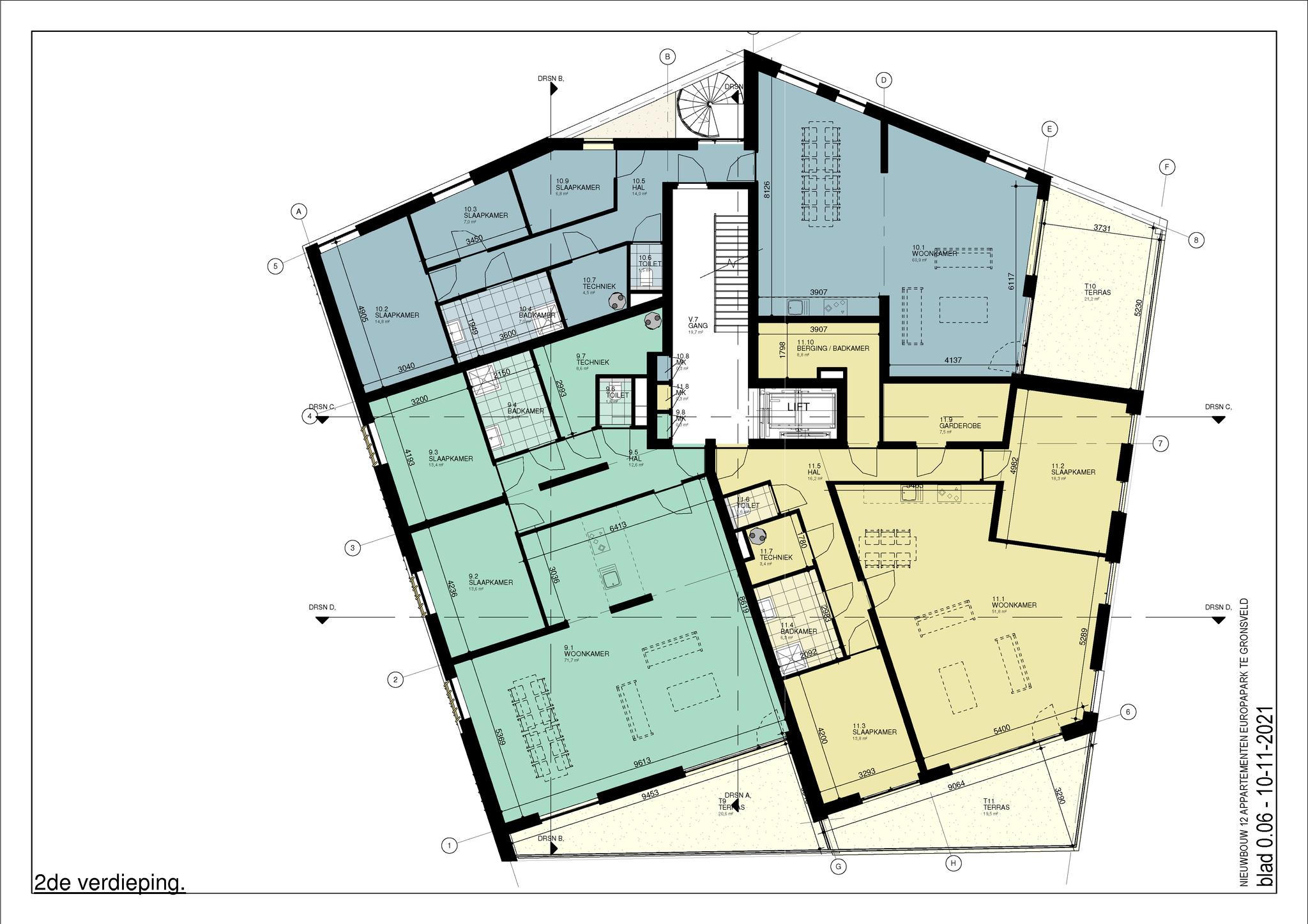 Europapark-Gronsveld, Appartement, bouwnummer: 9, Gronsveld