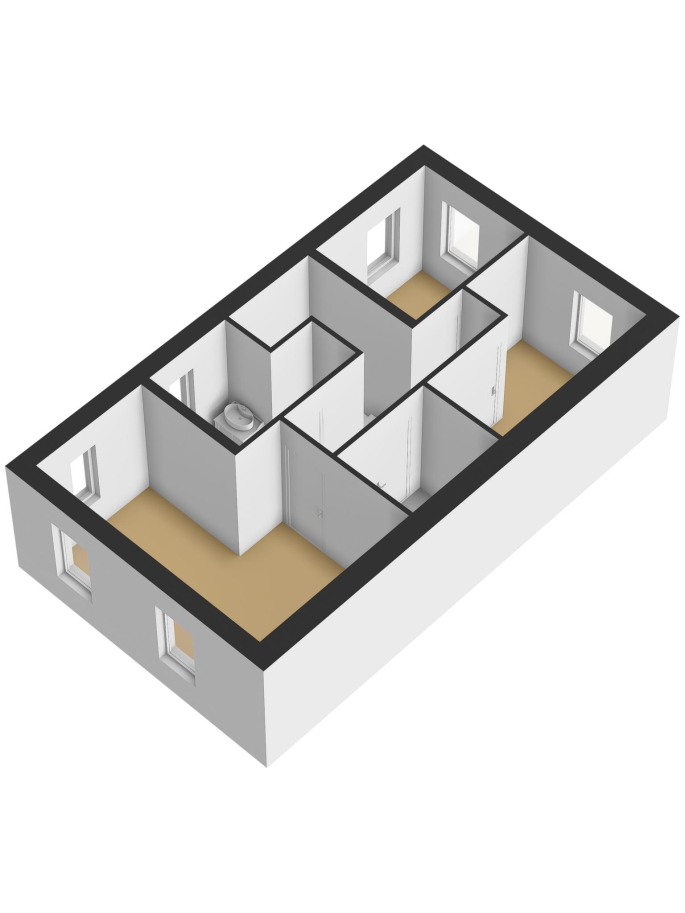 St Rochusstraat/Graverstraat, Tussengelegen woning, Kerkrade