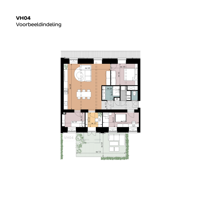 Vlinderheide, VH, bouwnummer: 04, Kerkrade