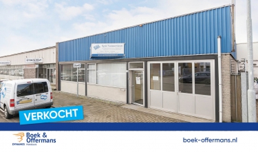 Bedrijfshal met werkplaats verkocht in Venlo!