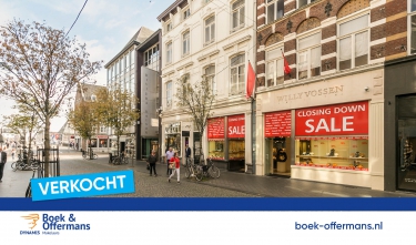 Karakteristiek winkelpand aan Maastrichter Brugstraat verkocht