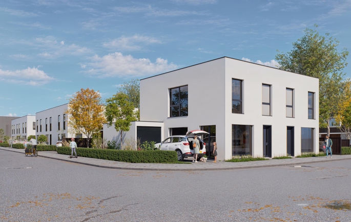 St Rochusstraat/Graverstraat, Tussengelegen woning, bouwnummer: 2, Kerkrade