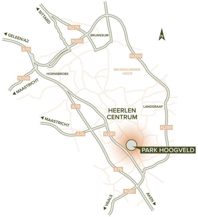 Park Hoogveld - Korenbloem 4 geschakelde woningen te Heerlen, Korenbloem 4 geschakelde woningen, bouwnummer: 158, Heerlen