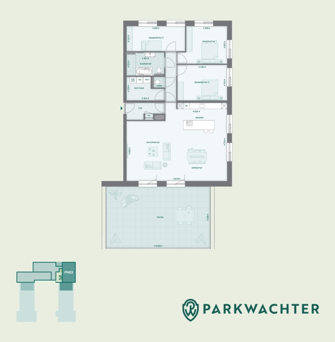 Parkwachter, Type PH3, bouwnummer: 3.03, Sittard