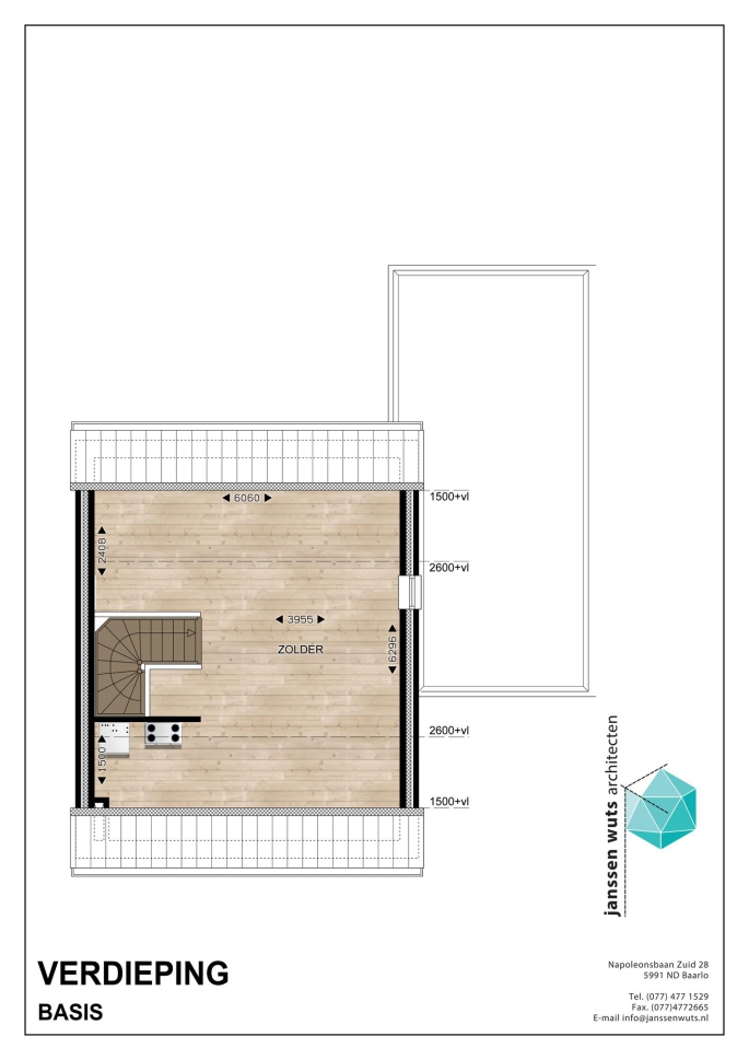 Centro Meta, fase I en fase II, Semi-bungalows/gezinswoning, bouwnummer: 33, Kerkrade