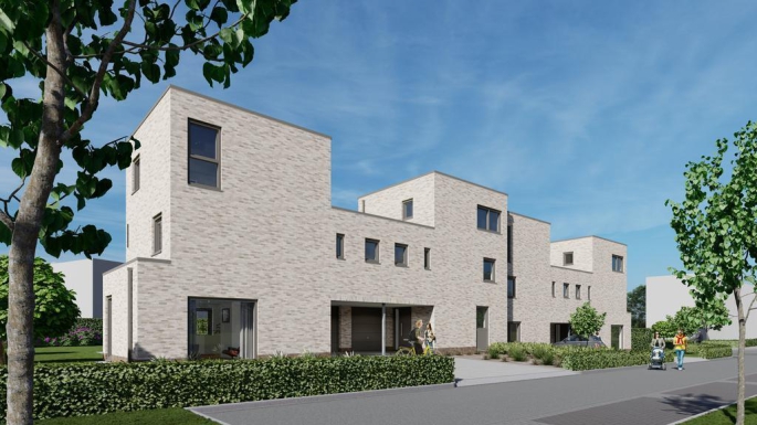 Park Hoogveld - Korenbloem 4 geschakelde woningen te Heerlen, Heerlen