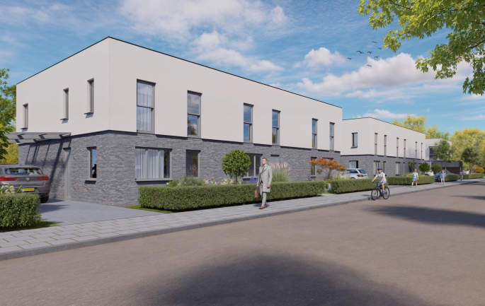 St Rochusstraat/Graverstraat, Halfvrijstaande woning, Kerkrade