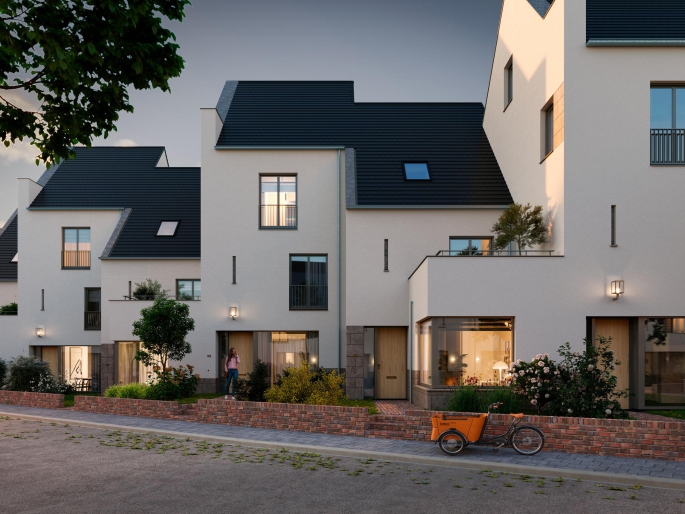 De Groene Loper - Fleur, Fase 5, Herenhuis tuinkamer hoek - Type B4, bouwnummer: 91, Maastricht
